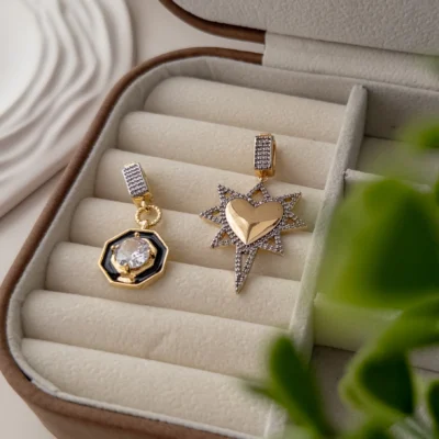 Zirkon Taşlı Charm Çeşitleri