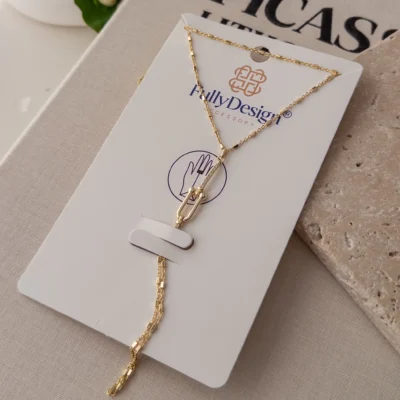 Zirkon Taş Detaylı Tiffany Tasarım Şahmeran