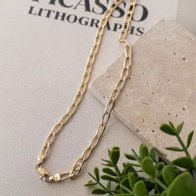 Xp 14K Gold Serisi Klasik Zincir 45cm Kolye