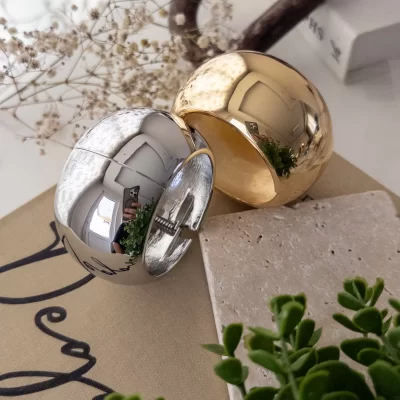 Büyük Boy Plaka Bombe Kelepçe Bileklik