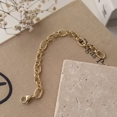 Xp Özel Seri Burgu Halka Zincir Bileklik