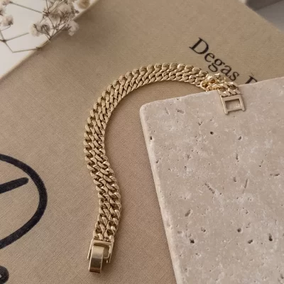 Xp Özel Seri Çift Sıra Zincir Bileklik