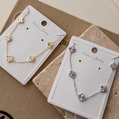 Lazer Kesim Yoncalı Zarif Kolye