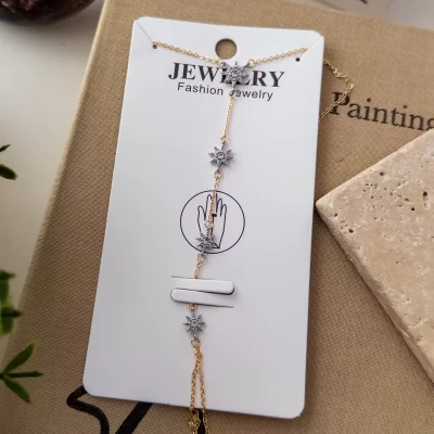 Çift Renk Zirkon Taşlı Kutupyıldızı Figürlü Tasarım Şahmeran