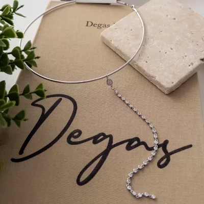 Özel Seri Tasarım Zirkon Taşlı Kolye