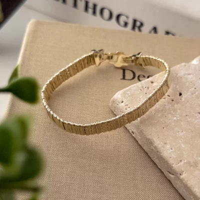 Tasarım Tel Örgü Bileklik