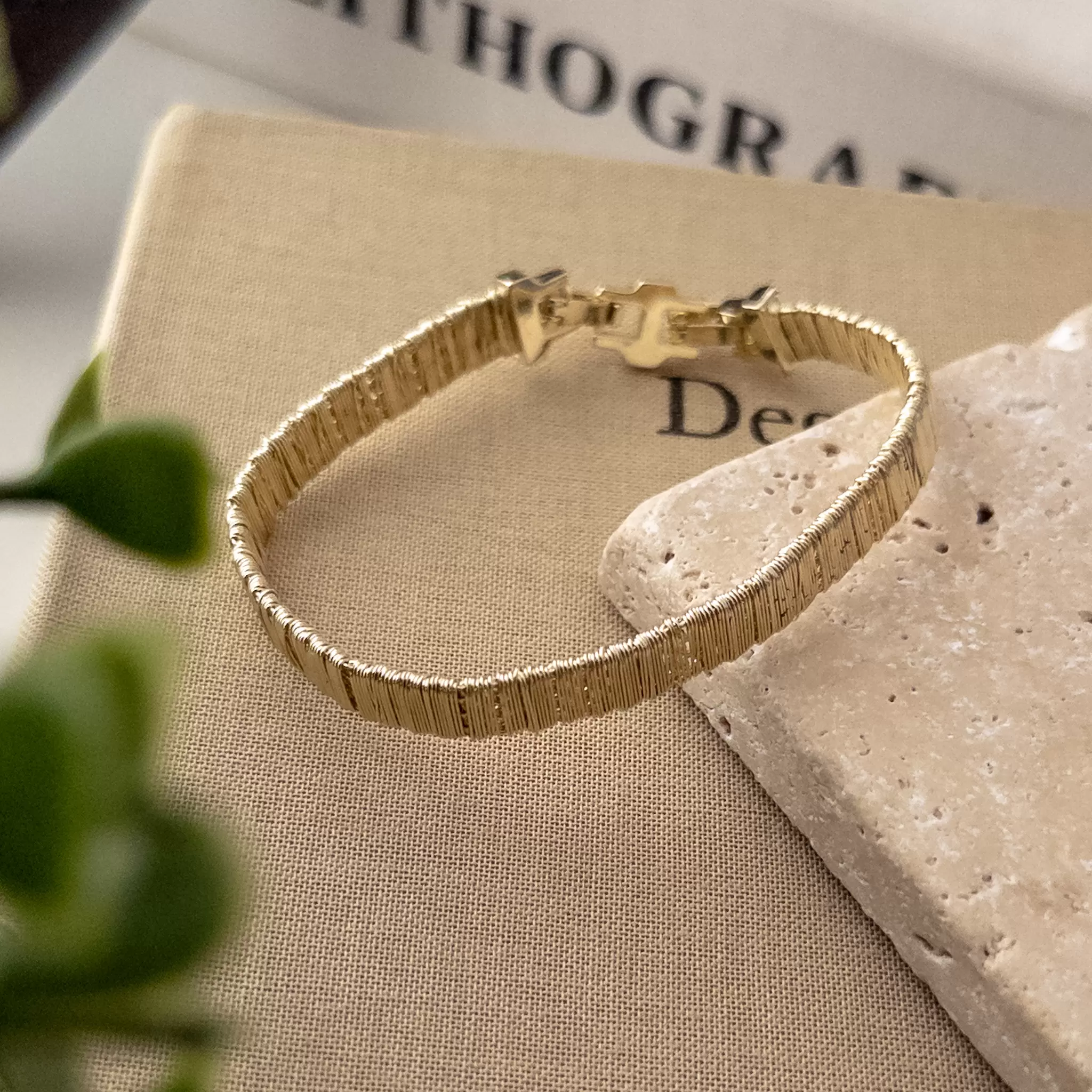 Tasarım Tel Örgü Bileklik