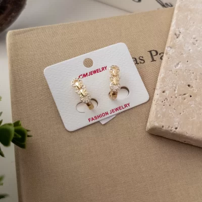 Zirkon Taşlı küçük Boy Tarz Küpe